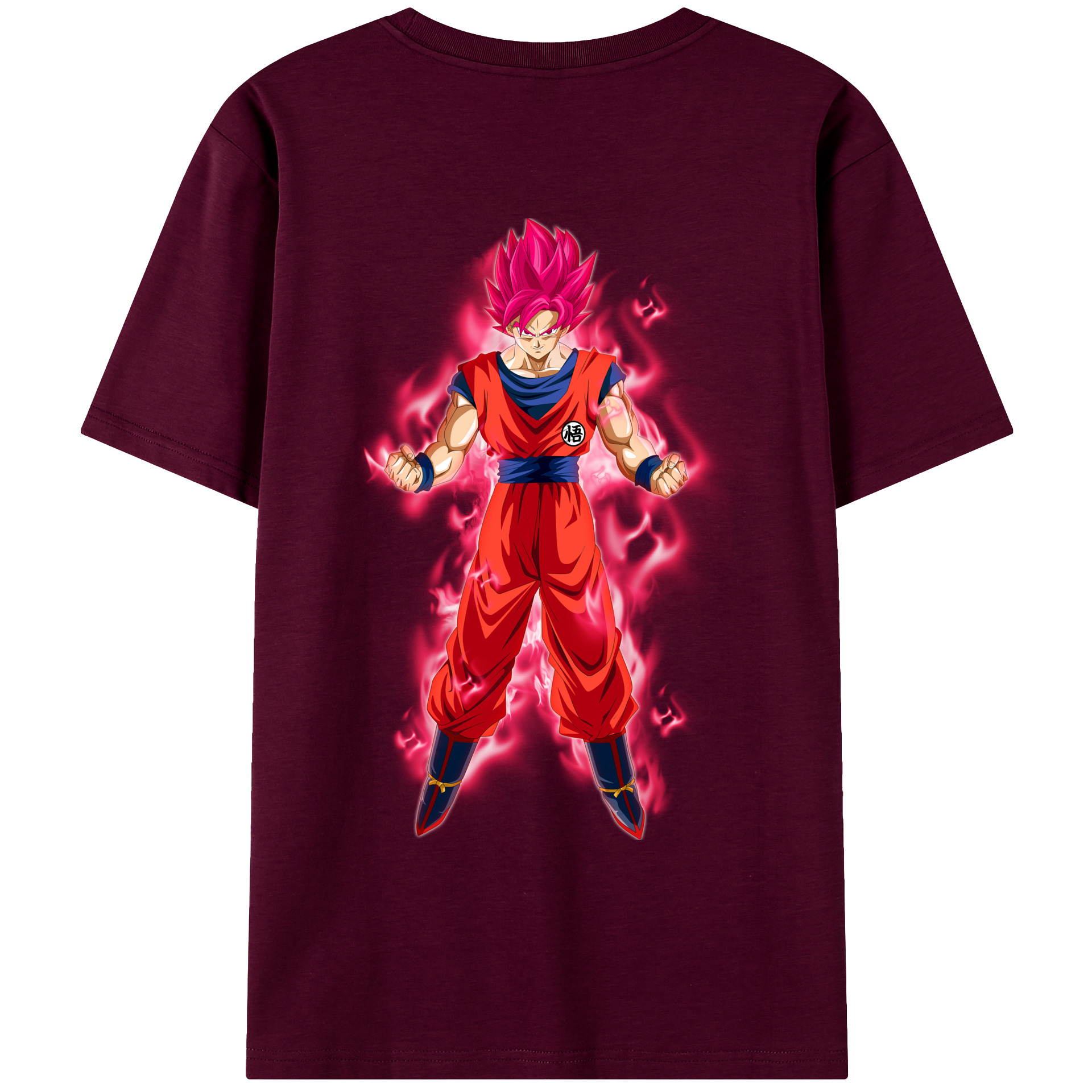 （画像用） ドラゴンボール 孫 悟飯（そんごはん）DRAGON BALL Son Gohan レディース半袖Tシャツ(バックプリント)
